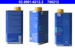 pidurivedelik DOT4 1L kuiv: 280°C, märg: 198°C, viscosity: 1400mm²/sec.] SAE J1703, ISO/DIN 4925 - change every 3 years