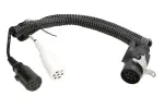 juhe elektri spiraal (polüuretaan, pikkus töö 3m, pikkus max 4,5m, 1x1,5+6x1, pistikud, 7/15, 9 aktiivseid klemme pistikus 15, adapter 15-N/S, Euro-6, temp.töö do 125*C)