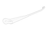 OE JCB 714/21700 / wiper arm / cover fits: jcb