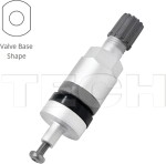 t-pro hübriid 3.5 tpms anduri alumiiniumventiil. hõbedane