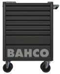 Bahco E72 Tööriistakäru 8 Sahtliga, Must