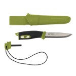 нож Companion Spark (S) 104mm, зеленый, süütepulgaga