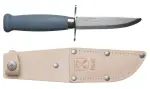 детский нож Morakniv Scout 39 Safe, двойной sõrmekaitse и из кожи vutlariga, синий