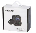 FM-transmitter + 2 USB 1A , 2A CARX8