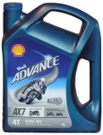 Shell Advance AX7 4T 10W-40 4l