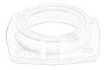 OE FIAT 7623487 / gearbox element, axle oil seal housing (c510.5.17) (left) fits: alfa romeo 145, 146, 147, 155, 156, gt, gtv, mito, spider, fiat barchetta, brava, bravo i, coupe, croma, doblo 1.1-2.8 09.79-