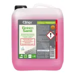 CLINEX GREEN SANIT 5L DO CODZIENNEGO CZYSZCZENIA SANITARIATËW Z KWASKIEM CYTRYNOWYM