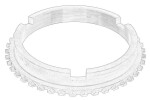 OE CLAAS 7700001966-CL / synchronizer ring fits: claas, renault 103-52 ta, 103-52 te, 103-52 ts, 103-52 tx, 103-54 ta, 103-54 te, 103-54 ts, 103-54 tx, 106-54, 110-54 ta, 110-54 te, 110-54 ts, 110-54 tx