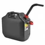 kanister plast 18l valamistoruga must plastex