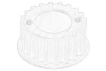 OE RENAULT 77 00 100 776 / crankshaft gear fits: nissan interstar, primastar, opel movano a, vivaro a, renault clio i, clio ii, clio ii/hatchback, espace iii, kangoo, kangoo express, laguna i, laguna ii 1.9d 01.96-