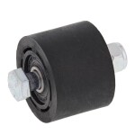 ALL BALLS AB79-5002 / drive chain guide roller lower/upper (outer diameter: 38mm/width: 28mm, color: black) fits: honda cr, xr, kawasaki kdx, kef, klx, ksf, kx, kxt, suzuki dr, dr-z 125-500 1980-2017
