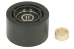 ALL BALLS AB79-5014 / drive chain guide roller lower/upper (outer diameter: 38mm/width: 24mm, color: black) fits: honda crf, kawasaki klx, kx, kxf 250/450 2004-2020
