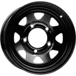 Литой диск Dotz 4x4 Pharao dark черный 6x15" 5x139.7 ET45 центральное отверстие 110.1