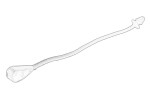 Back shelf hanger sobib: RENAULT SCENIC III 12.08-