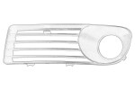 OE SEAT 7M7 853 683A01C / front grille left (with halogens) fits: seat alhambra 7m 04.00-06.10