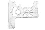 OE SEAT 7N5 807 724 / bumper mounting front right fits: seat alhambra 1.4-2.0d 05.11-12.22