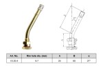 TBR klapid/ventiļi V3.20.4, 25/60mm d=9.7, 12tk./pakk.