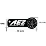 AEZ 1'' velg võti chain - shopping cart coin, 1 tk