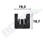 Paigalduspolt (kogus pakendis: 2 tk.) sobib: NISSAN LEAF ZE0, LEAF ZE1, QASHQAI II J11, X-TRAIL III T32, RENAULT KADJAR 11.10-