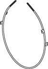 väljalase system fitting element, positioning ring sobib: VOLVO FH12 08.93-