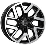 Valuvelg MAK Gravel Black peegel 7x17" 6x120 ET50 Keskava 74.5
