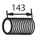 Väljalasketoru (pikkus:132,3mm) sobib: RVI KERAX, MAGNUM, PREMIUM 2; VOLVO FH, FH16, FM, FM12, FM9 D12C340-DXi13 08.98-