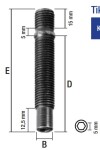 tikkpolt tp14x1,5/80 (p80) prd80
