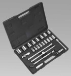 торцевая головка Комплект 24pc 1/2 Sq Drive meetermõõdustik S0512