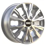 Литой диск Fondmetal PRO2 Glossy Silver 7x17" 6x120 ET48 центральное отверстие 74.5