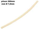 painduv plastvoolik spiraalvoolik 2x7,5mm, pikkus 260mm