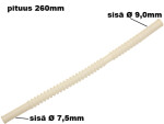 painduv plastvoolik spiraalvoolik 1x7,5mm + 1x9,00mm pikkus 260mm