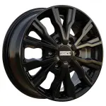 Литой диск Fondmetal PRO2 Glossy черный 7x17" 6x120 ET48 центральное отверстие 74.5