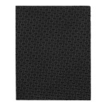 Mööblivilt kleepuv vahtplastist padi, must 80x100mm, 1 tk.