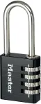 tabalukk numbrikoodiga must pikk 7640eurdblklh 40mm master lock