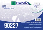 komplekt tüüblid kinnitus katted mootor FIAT GRANDE PUNTO 05-09