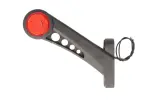 gabariidituli vasak; valge/punane; LED; 12/24V STAR