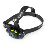 Pealamp Högert 1000lm, magnetiga, IPX6, USB-C