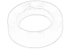 OE TOYOTA 90310-18002 / gearbox selector seal fits: toyota auris, avensis, corolla, corolla verso, rav 4 iii, rav 4 iv, verso 2.0d/2.2d 10.05-09.19
