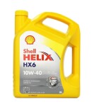 õli SHELL 10W40 HELIX HX6 poolsünt 5L