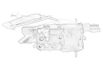 OE PEUGEOT 9135EG / door lock front left fits: citroen berlingo, berlingo multispace, berlingo/minivan; peugeot partner, partner tepee, partner/minivan 07.96-