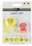 для велосипеда фары Комплект 2led+2led "SILICON LED" очень легко устанавливать, не нужен инструментов.
