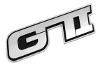 KROOMITUD DEKORATIIVKLEEBIS "GTI"