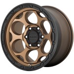 Valuvelg KMC KM541 Dirty Harry Matte pronks koos Black Lip 8.5x18" 6x139.7 ET0 Keskava 106