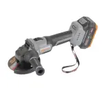 Aku-nurklihvija Procraft Industrial AG125A, 20V, 125 mm (harjadeta, 3 kiirust, 1x4.0Ah aku, laadija, kohver)