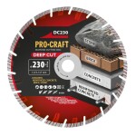 Teemantlõikeketas 230 x 1.8 x 22.23 mm Procraft DC230