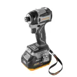 аккумулятор-ударная отвертка Procraft Industrial ID20A-1b 20V, без щеток, 180 Nm, 1/4" (1× 4,0 Ah, зарядное устройство, в кейсе)