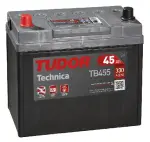 TUDOR 45AH 300A 237X127X227 TECHNICA  TB455