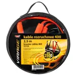 käivitusjuhtmed 400A 2,5M vask VIRAGE