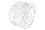 OE DB TRUCK 949 326 01 81 / stabilizer bar bushing rear fits: mercedes