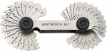 keere mõõtja kombineeritud 52 sheets meetermõõdustik 0.25 - 6.0 mm / ww 55° samm 4 - 62 bohrcraft
